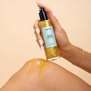 all natural body and hair oil with non toxic fragrance light weight