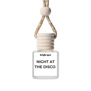 bright spot  night at the disco car jar diffuser citrus amber E11even nightclubscent